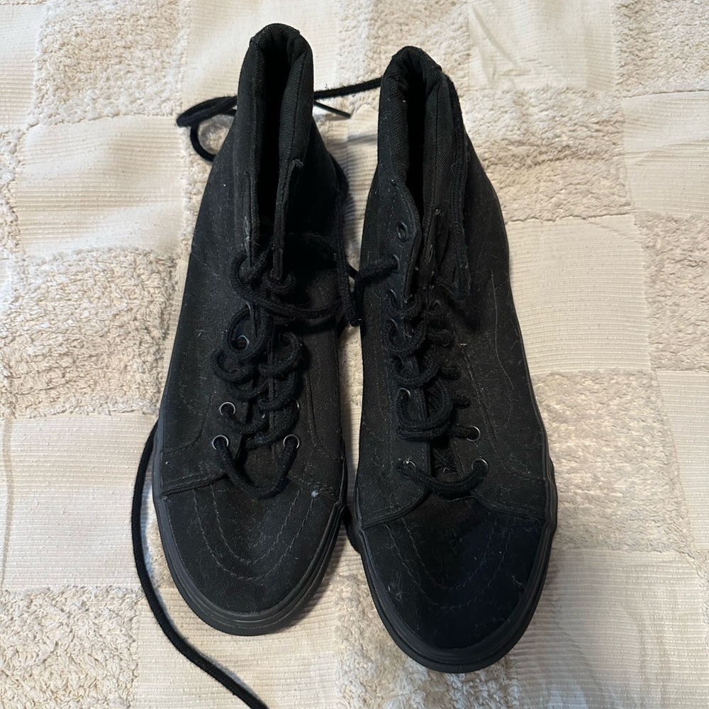 Vans Black High-Top Sneakers